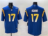 Men's Los Angeles Rams #17 Davante Adams Blue 2024 Vapor Untouchable Football Stitched Jersey,baseball caps,new era cap wholesale,wholesale hats